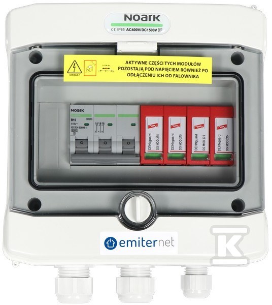 Hermetic switchgear EMITER with an AC - EM-55_AC